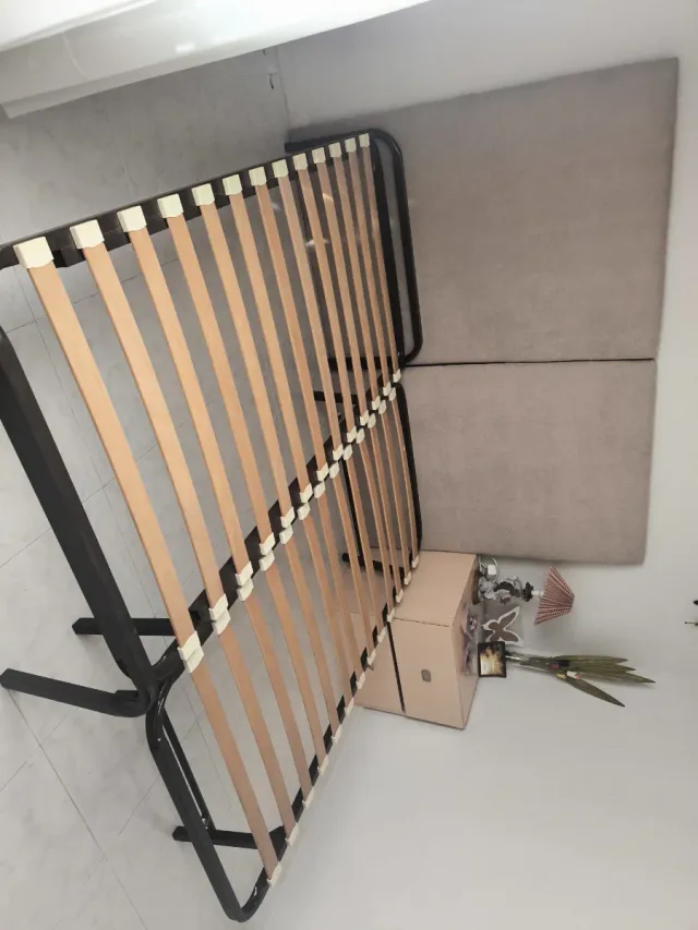 Cama nido metálica y madera