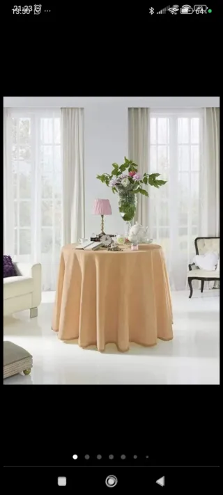 Falda de mesa camilla