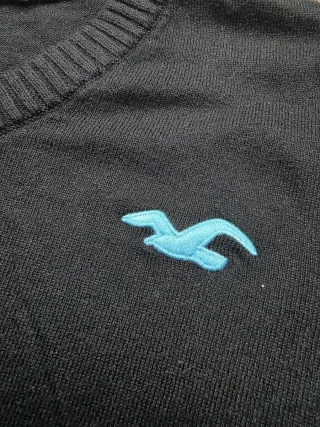 Jersey Hollister V-Neck Azul Marino