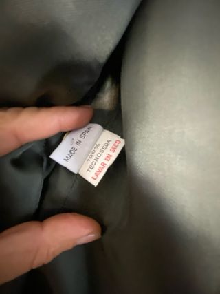 Chaleco imitación seda