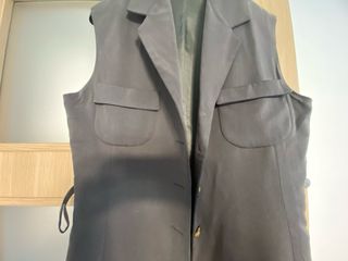 Chaleco imitación seda