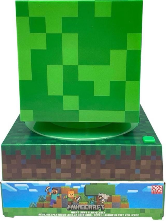 Lámpara LED Minecraft Creeper