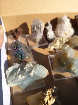 Coleção de Minerais Variados