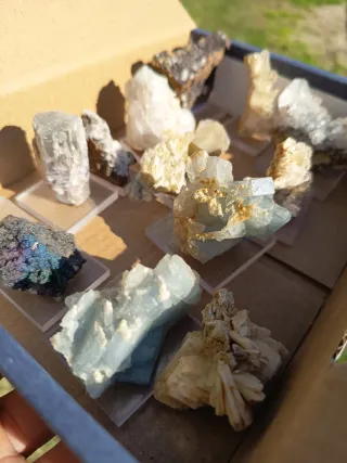 Coleção de Minerais Variados