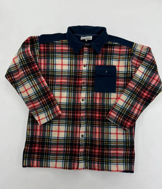 Camicia uomo vintage quadri multicolor