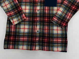 Camicia uomo vintage quadri multicolor