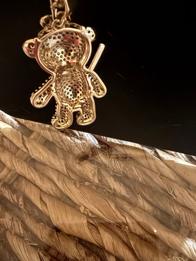 Set Collana e Ciondolo Orso Oro Laminato 14K