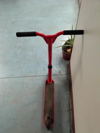 Patinete Rojo Decathlon