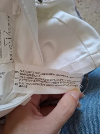 Short tiro alto cremalleras