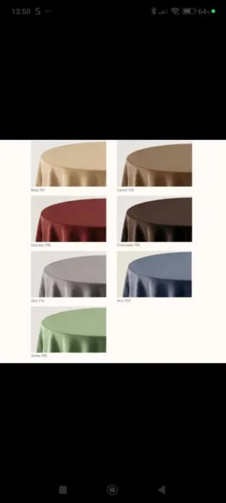 Tessuti da tavolo in velluto