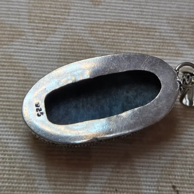 Colgante Plata 925 con Apatito Azul