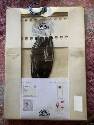 Kit Punto Croce DMC DECO Floral Fan