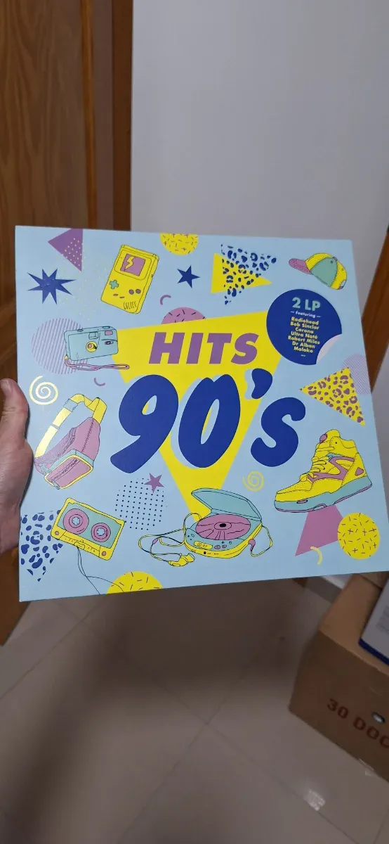 Vinilo Hits 90's 2 LP
