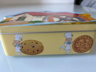 Scatola metallica del Mulino Bianco