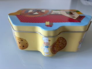 Scatola metallica del Mulino Bianco