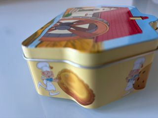 Scatola metallica del Mulino Bianco