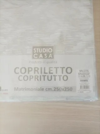 Copriletto Matrimoniale Studio Casa