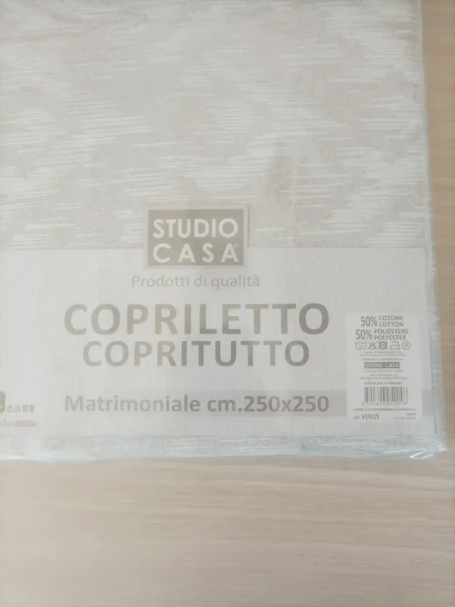 Copriletto Matrimoniale Studio Casa