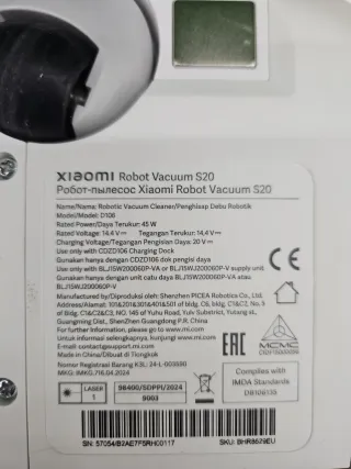 Xiaomi Robot Aspirador S20