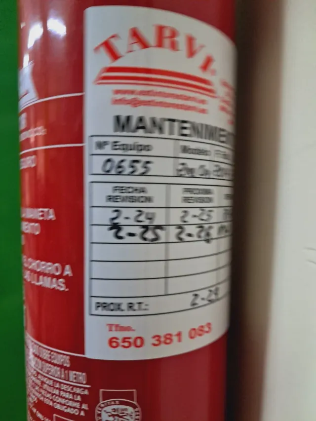 Extintor de CO2 Fire Fox