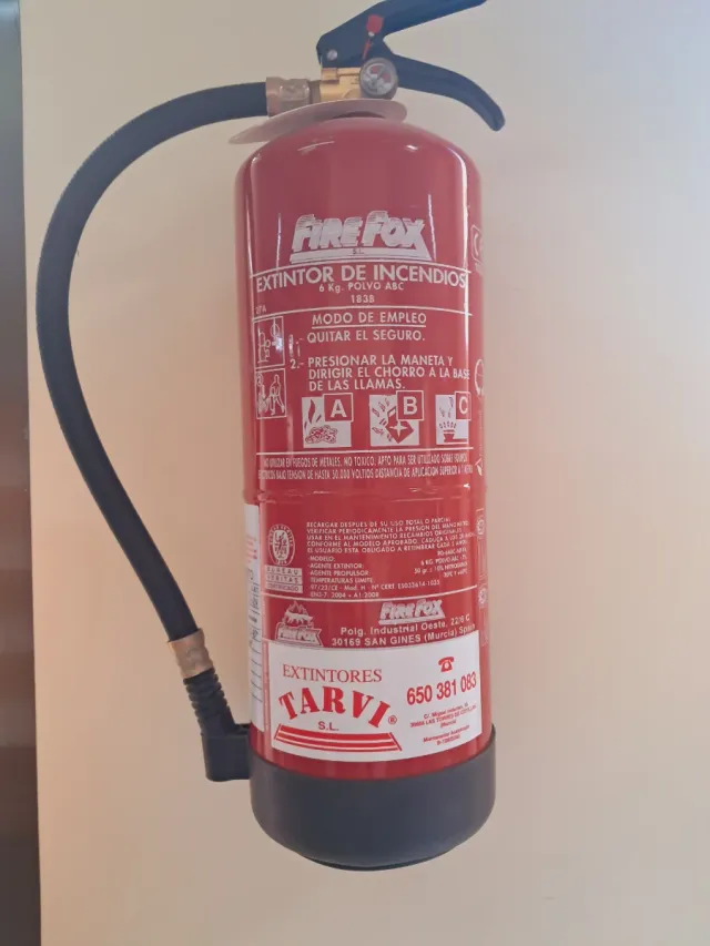 Extintor de CO2 Fire Fox