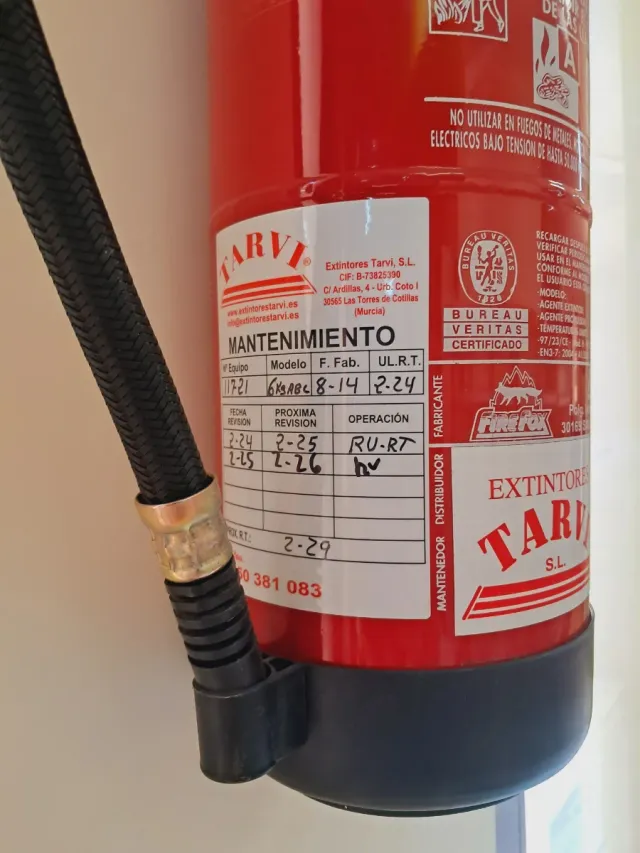 Extintor de CO2 Fire Fox