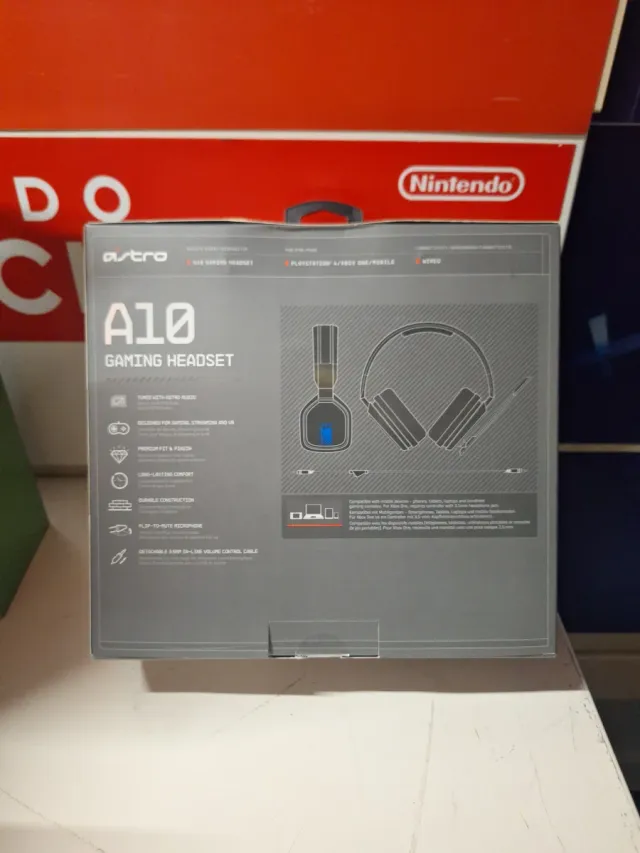 Auriculares Astro A10 PS4 Negro/Azul
