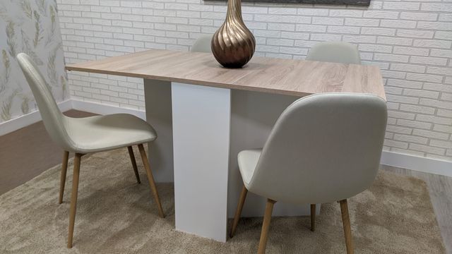 Mesa plegable con alas nueva