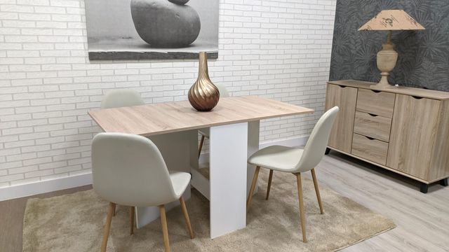 Mesa plegable con alas nueva