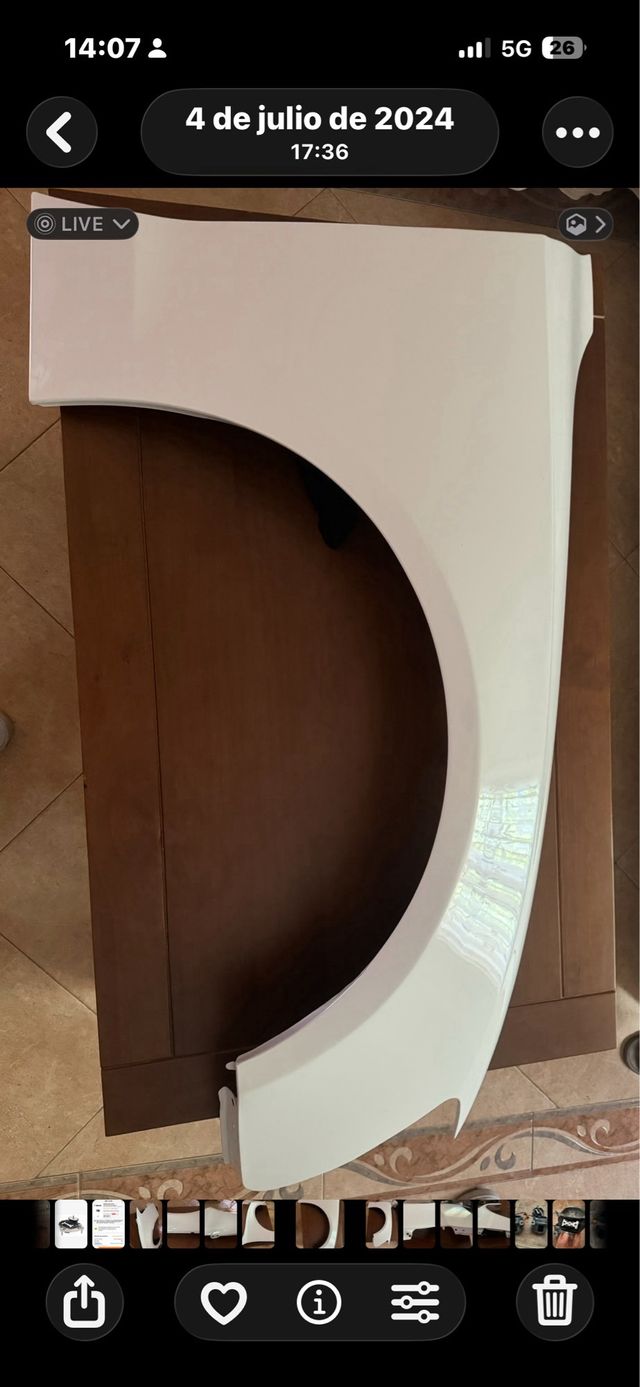 Aleta Delantera Derecha Audi A5 coupe o sporback