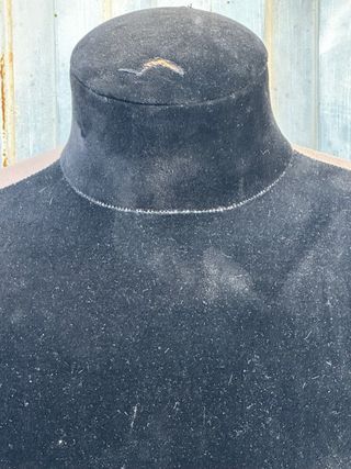 Maniquí Busto Vintage Negro y Beige