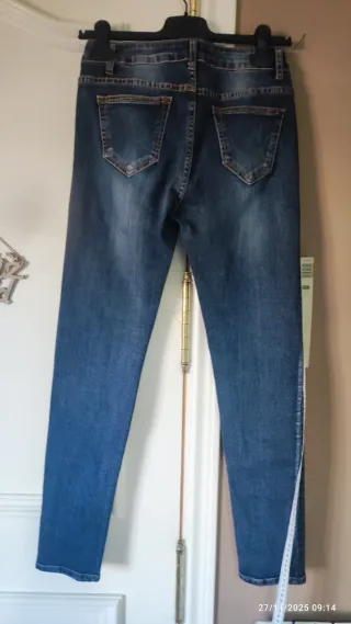 Pantalón vaquero mujer azul