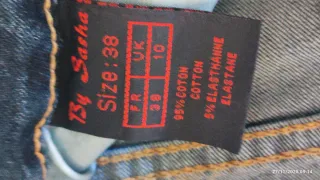 Pantalón vaquero mujer azul