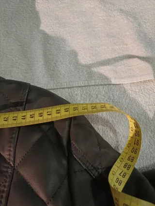 Chaqueta Cuero Schott Mujer Negra