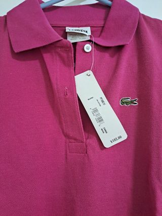 Polo Lacoste Fucsia