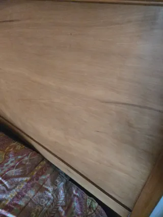 Cabecero antiguo madera restaurado (mesilla optati