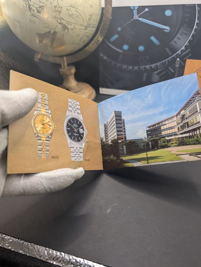 Libretto Originale Rolex Datejust Manuale