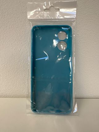Custodia OPPO A17 4G - Silicone Cielo Blu Nuova