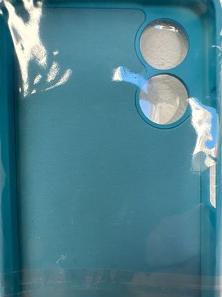 Custodia OPPO A17 4G - Silicone Cielo Blu Nuova