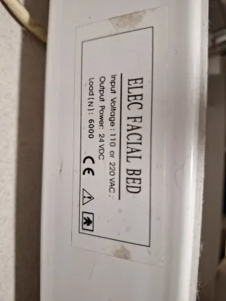 Camilla eléctrica estetica