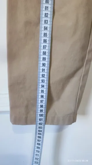 Pantalón Burberry London Beige Mujer