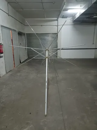 Estructura sombrilla plegable