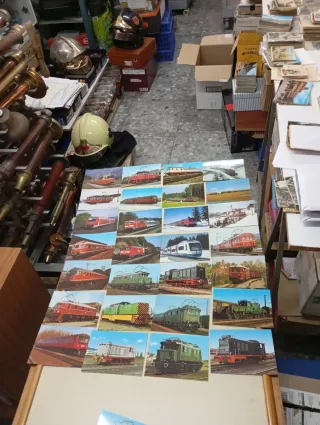 52 Cartoline di Treni