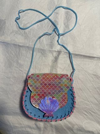 Bolso infantil con diseño de sirena