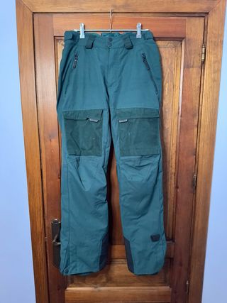 Pantalones de Snowboard/Esquí Verdes