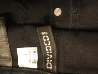 Mini falda tejana negra