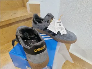 Adidas Handball Spezial Gris/Marrón Talla 42