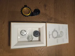 Jaula Polea Absolut Black Negra Dorada