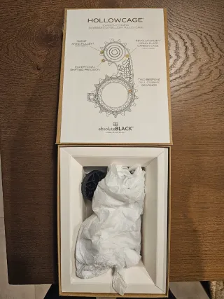 Jaula Polea Absolut Black Negra Dorada