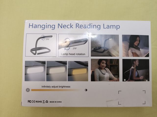 Lámpara de Cuello Lectura Manos Libres